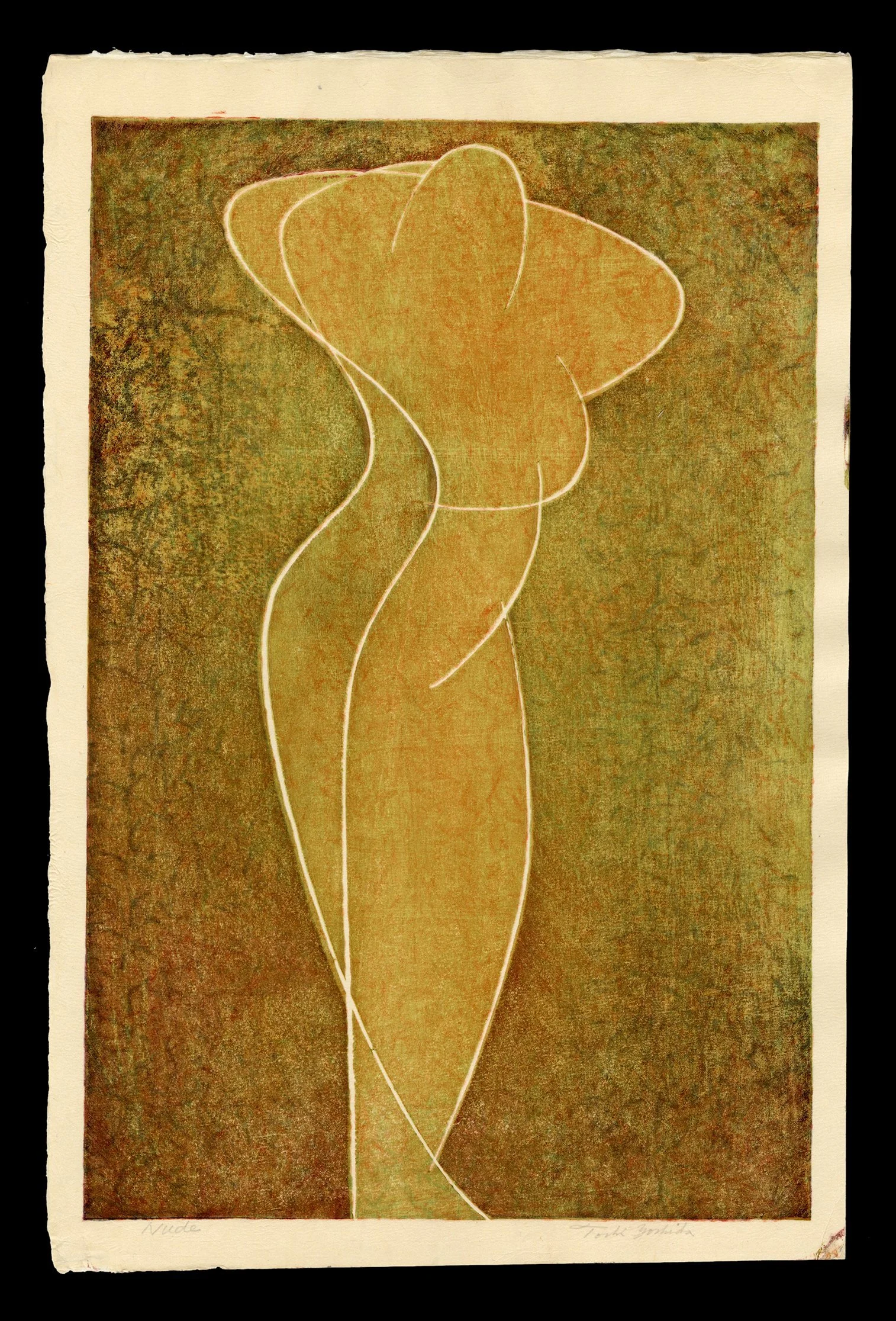アート・デザイン・音楽 1000 Nudes by TASCHEN Nude | Toshi Yoshida | Contemporary Japanese Woodblock Print